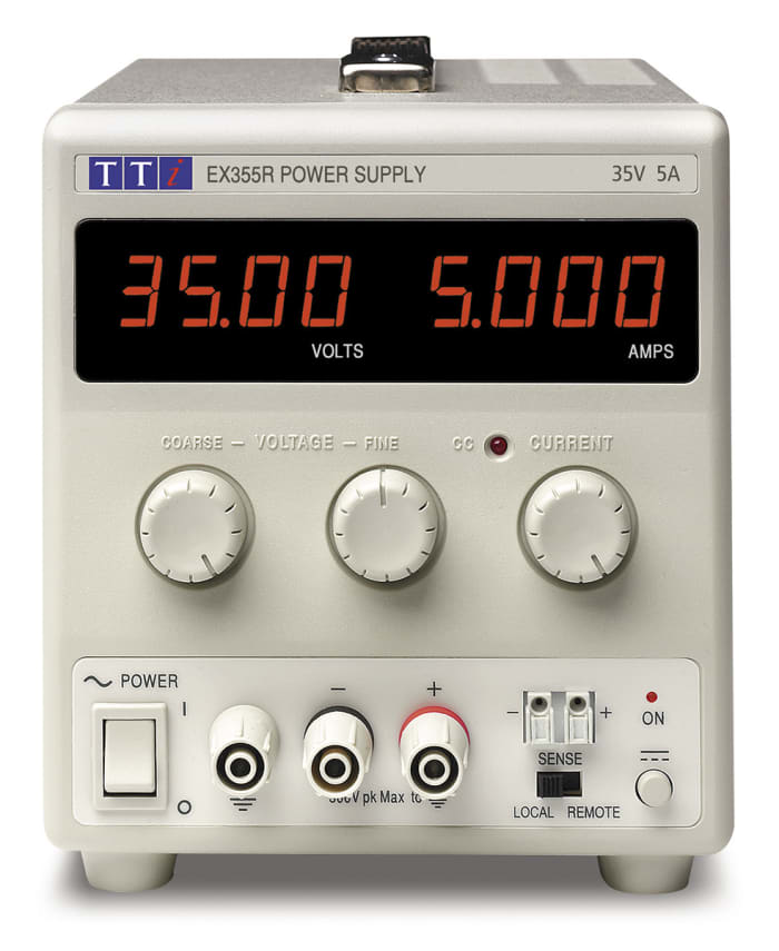 Alimentation de laboratoire, 0 → 35V, 0 → 5A, 1 sortie 175W