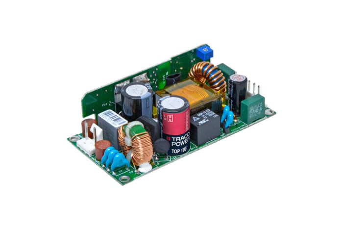 TRACOPOWER Switching Power Supply, TOP 100-112, 12V dc, 8.3A, 100W, 1 Output, 187 → 264 V ac, 90 → 132 V