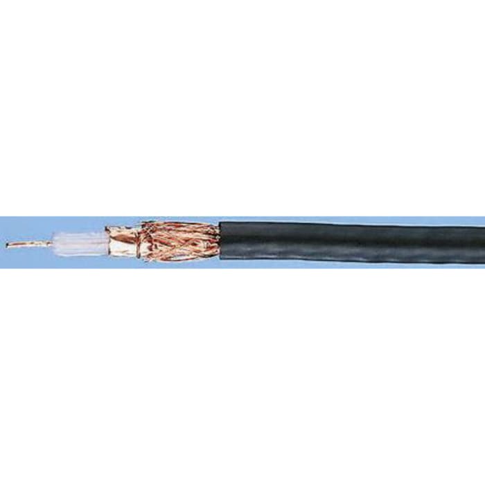 RS PRO, 100m, CT100 Coaxial, Unterminated75 Ω