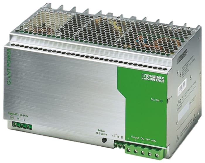 Phoenix Contact QUINT Switch Mode PSU ac Input dc Output, 40A Output, 960W