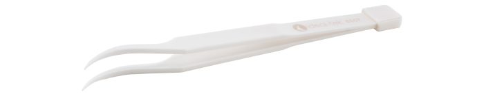 ideal-tek Ceramic Smooth, Curved ESD Safe Tweezer