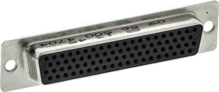 HARTING 62 Way Cable Mount D-sub Connector Socket, 2.42mm Pitch