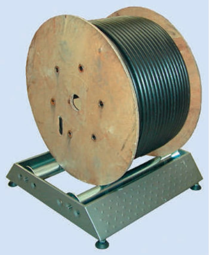 RS PRO Cable Drum Roller in Aluminium, SteelCable Drum Roller, 1 shelf 