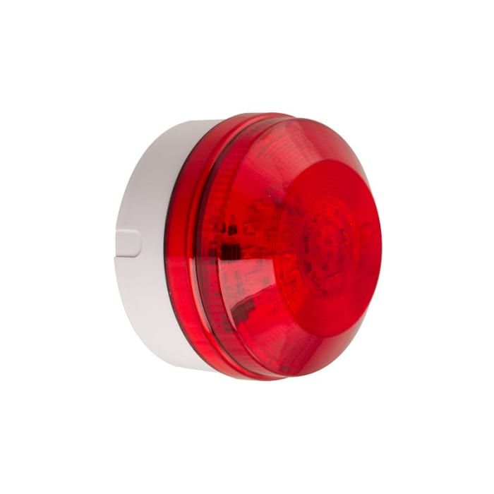 Moflash X195 Series Red Flashing Beacon, 180 → 265 V ac, Surface Mount, Xenon Bulb, IP65