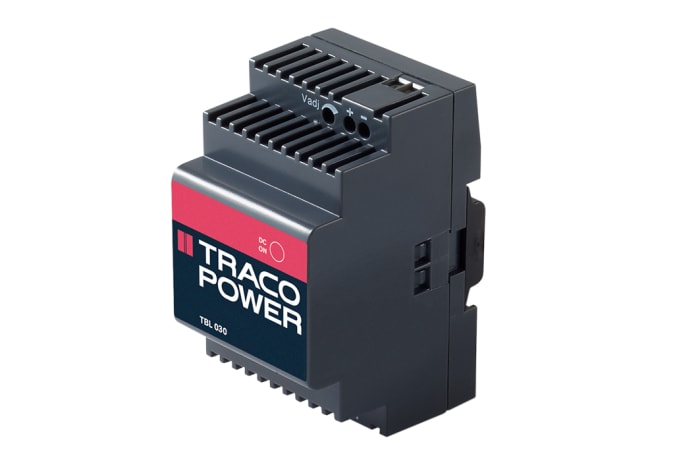 TRACOPOWER TBL Switched Mode DIN Rail Power Supply, 85 → 264V ac ac Input, 12V dc dc Output, 2.5A Output, 30W