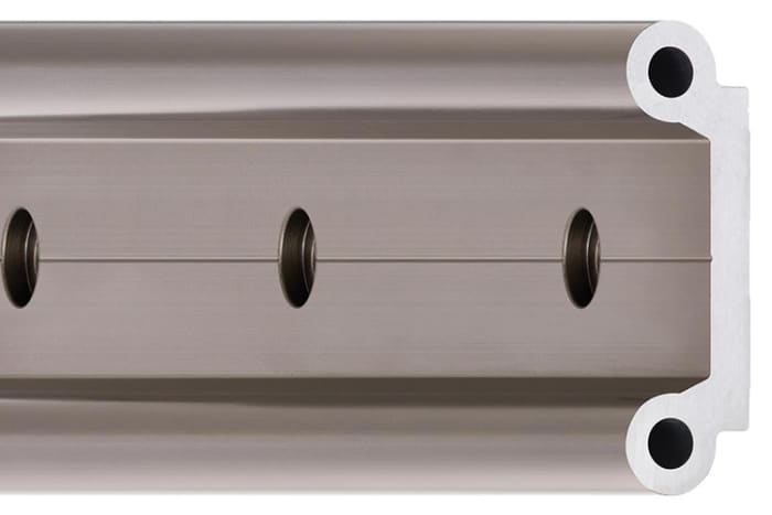 Igus Lineer Ray, Sert Alüminyum Eloksal Kaplama, Ray Genişliği: 54mm, Ray Uzunluğu: 1000mm, W Serisi