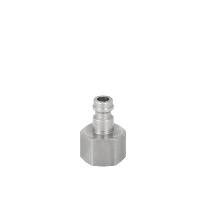 RS PRO Brass Male Pneumatic Quick Connect Coupling, G 1/8 Female Threaded