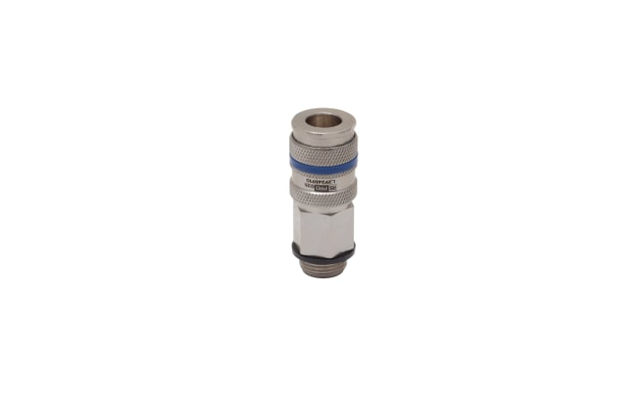RS PRO Brass, Steel Female Pneumatic Quick Connect Coupling, G 1/2 Male Threaded
