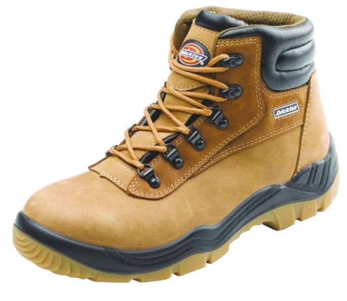 Dickies Tamar Brown Steel Toe Capped Men's Safety Boots, UK 9, EU 43