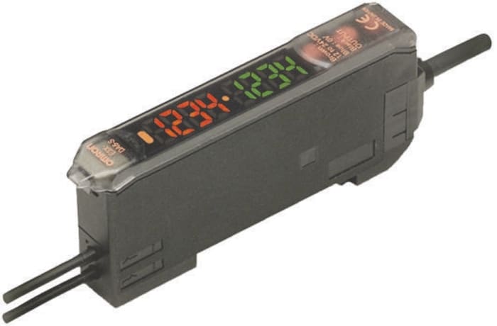 Snímač pro vláknovou optiku, výstup: PNP 1,08 W IP50 12 → 24 V dc