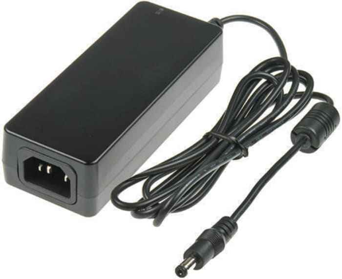 MEAN WELL Power Brick AC/DC Adapter 24V dc Output, 1.67A Output