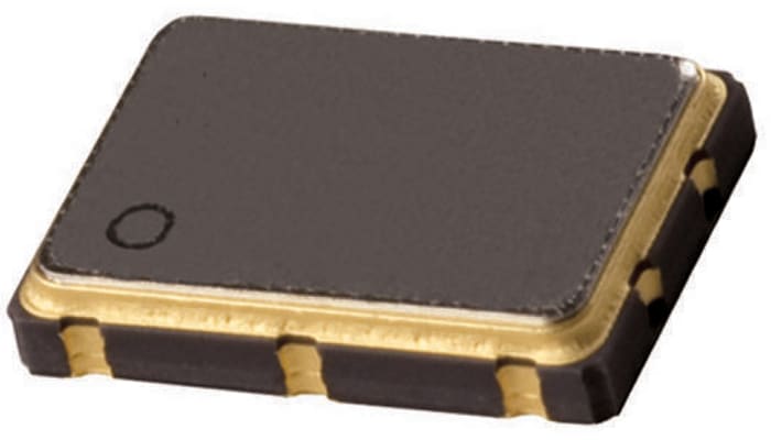 Epson, 125MHz Crystal Oscillator, ±100ppm HCSL, LVDS, LVPECL, 6-Pin SMD EG-2121CA PHPA, 125.00MHZ
