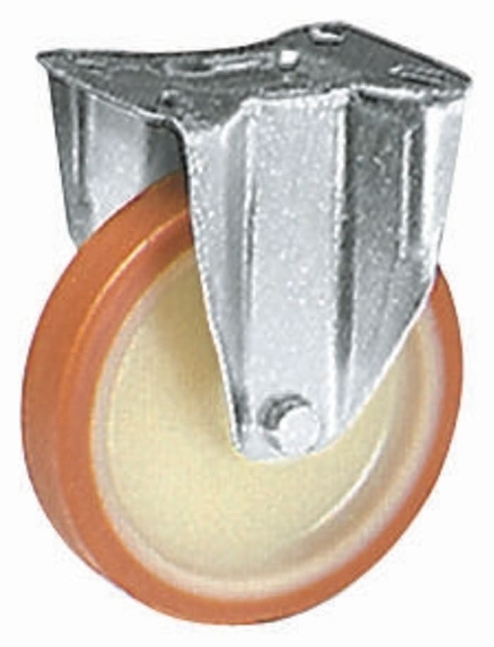 LAG Fixed Castor Wheel, 200kg Capacity, 100mm Wheel