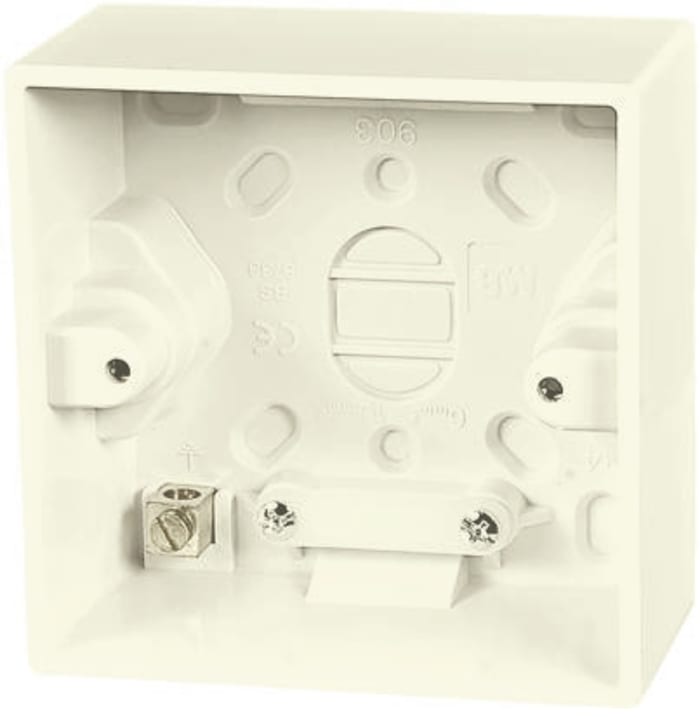 Entrée de conduit RS PRO 1 poste en Plastique