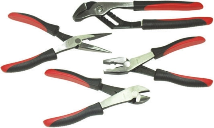 RS PRO 4-Piece Plier Set