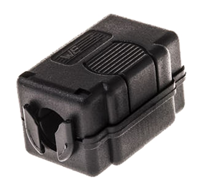 Wurth Elektronik Openable Ferrite Sleeve with key, 21.7 x 35.1 x 19mm, For General Application, Apertures: 1, Diameter