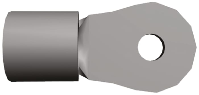 TE Connectivity, Solistrand Uninsulated Ring Terminal, M5 Stud Size 4 AWG 4 AWG Wire Size