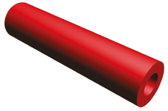 TE Connectivity, PLASTI-GRIP Butt Wire Splice Connector, Red, Insulated, Tin 22 → 16 AWG