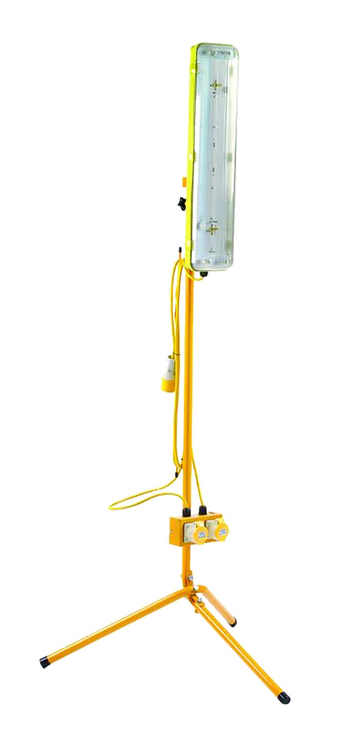 RS PRO Fluorescent Tube Work Light, 110 V, IP44