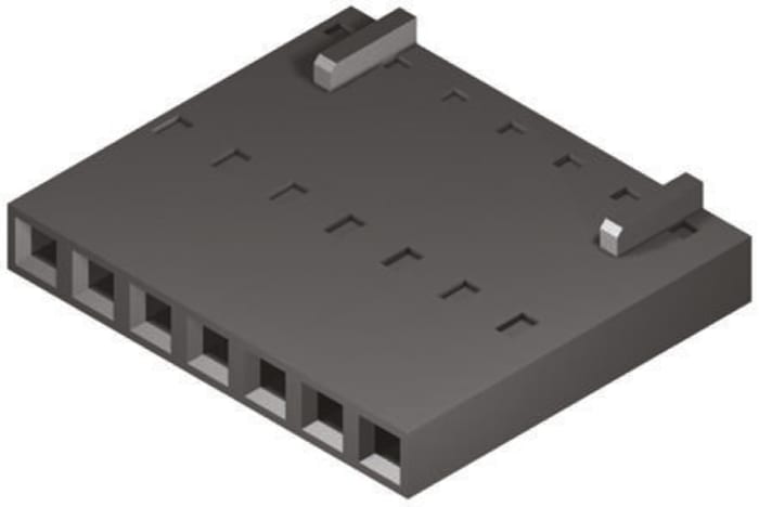 Molex, SL Female Connector Housing, 2.54mm Pitch, 5 Way, 1 Row