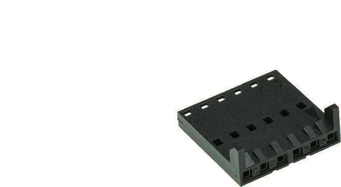 Molex, SL Female Connector Housing, 2.54mm Pitch, 5 Way, 1 Row