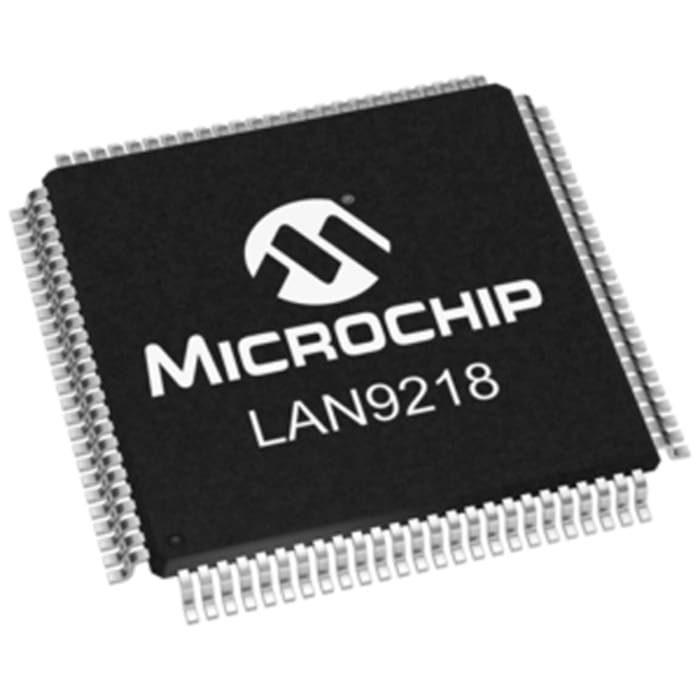 Microchip LAN9218i-MT Контроллер Ethernet