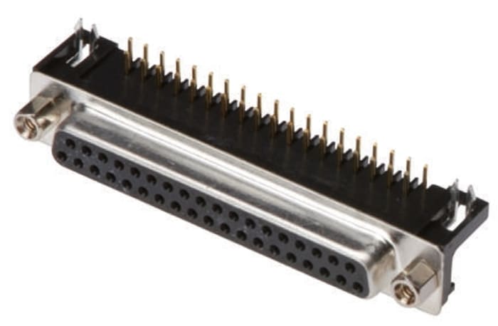 Connecteur Sub-D CI Femelle ASSMANN WSW 15 voies Traversant Angle droit