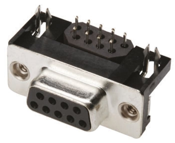 ASSMANN WSW A-DF 25 Way Right Angle Through Hole PCB D-sub Connector Socket, 2.77mm Pitch