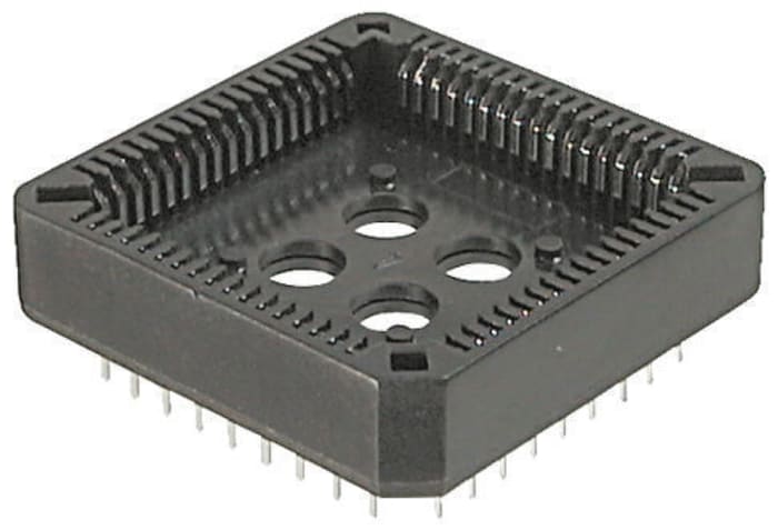 Assmann PLCC Entegre Soketi, Dişi, 52 Pinli 1,27mm Aralıklı, Nikel Üzerine Kalay Kaplı
