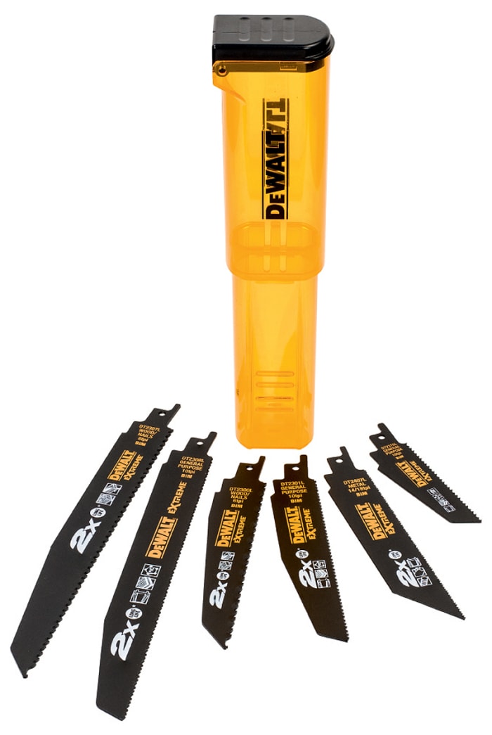 DeWALT 6 10 14 18 Teeth Per Inch 100mm Cutting Length Reciprocating Saw Blade Pack of 6