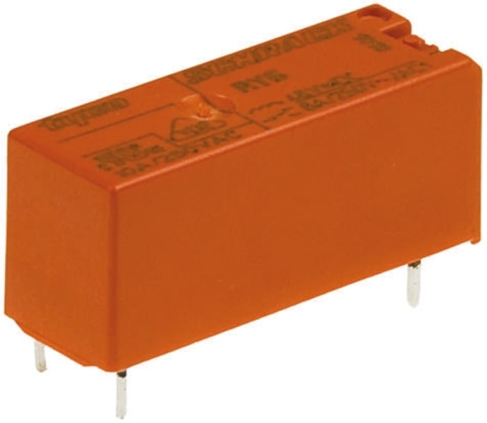 TE Connectivity PCB Mount Non-Latching Relay, 48V dc Coil, 8A Switching Current, SPDT