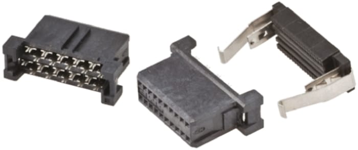 TE Connectivity 34-Way IDC Connector Socket for Cable Mount, 2-Row