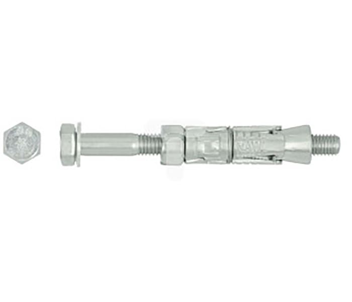 Rawl Çekmeli Dübel, Delik Çapı: 11 mm, 16 mm, U: 140mm, Çelik, Ürün Kodu: R-RBL-M10/75W