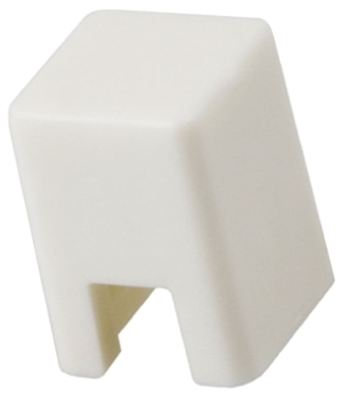 Omron White Tactile Switch Cap for Series B3F-1000, Series B3F-3000, Series B3FS, Series B3W-1000, B32-1060