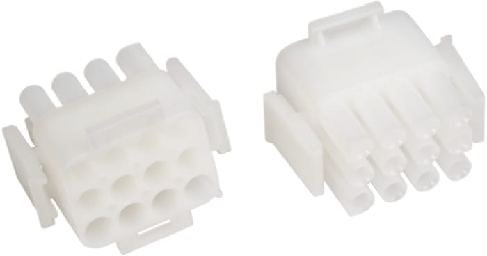 TE Connectivity, MATE-N-LOK Male PCB Housing, 6.35mm Pitch, 12 Way, 3 Row