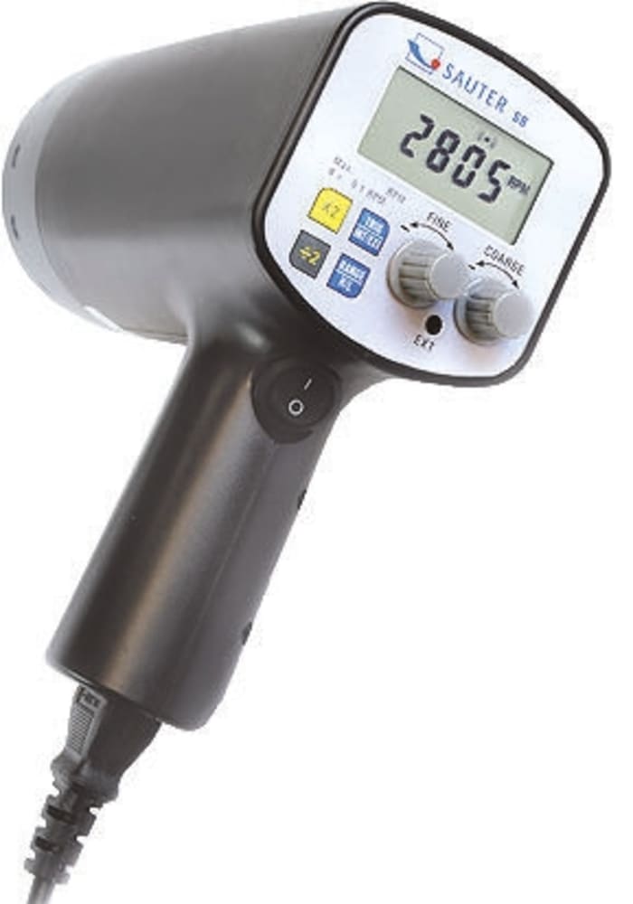 SB 12K0.1 Stroboscope, 12000fp/min Max, ±0.05 % Accuracy, 0.3s Sample Time