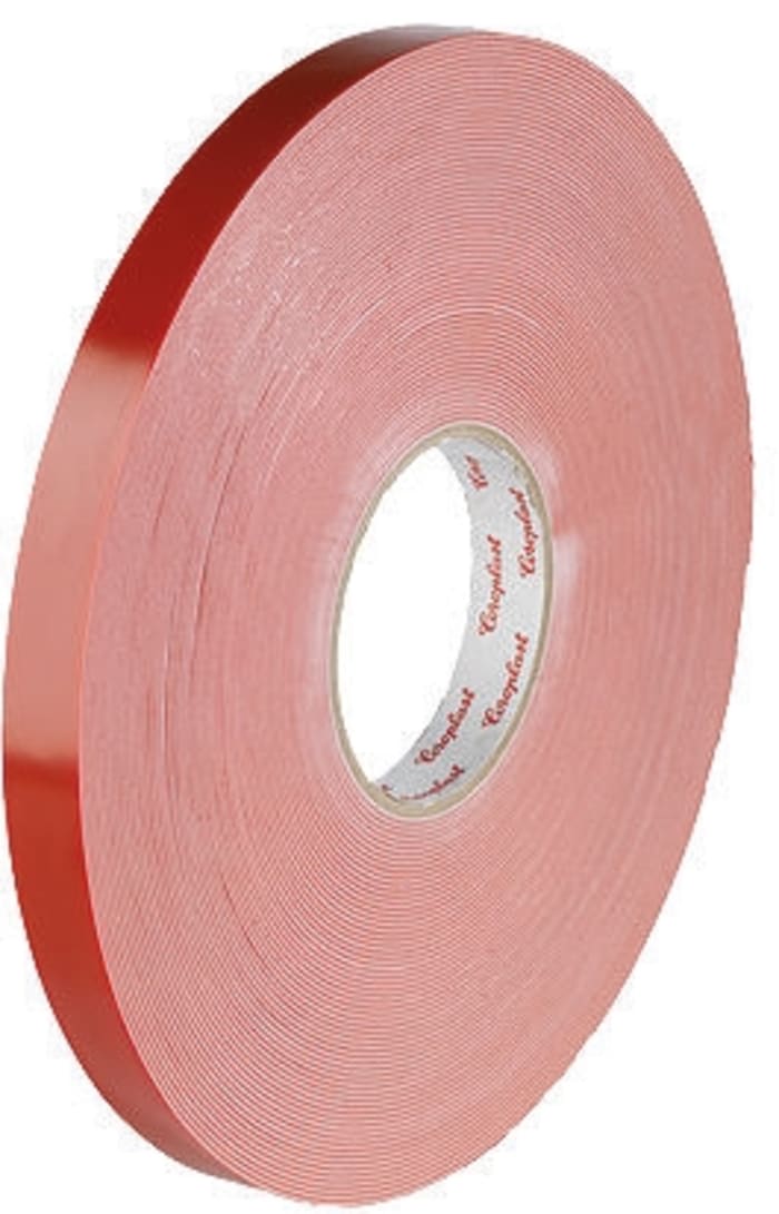 Coroplast White Foam Tape, 25mm x 33m, 1.1mm Thick