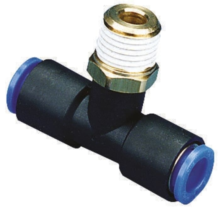 SMC KQ Series, R 1/4 Male, Threaded-to-Tube Connection Style