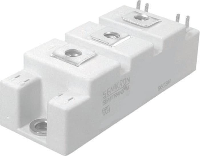 Semikron SKM145GAL128D, D 62, N-Channel IGBT Module, 190 A max, 1200 V, Screw Mount