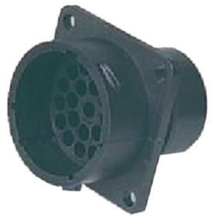 Souriau 23 Way Wall Mount MIL Spec Circular Connector Receptacle, Socket Contacts,Shell Size 18, Bayonet Coupling