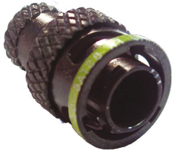Souriau 5 Way Cable Mount MIL Spec Circular Connector Plug, Socket Contacts,Shell Size 2, Bayonet Coupling,