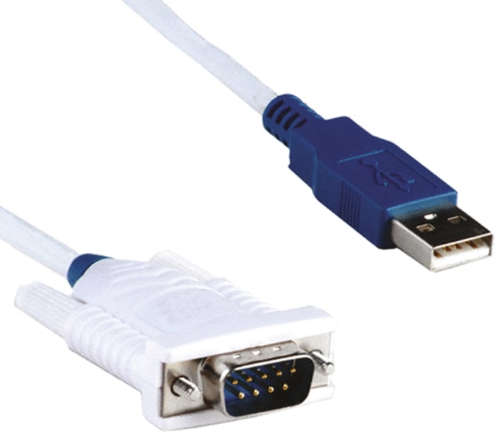 FTDI Chip RS232 USB A Female to D-sub, 9 Pin Male Converter Cable
