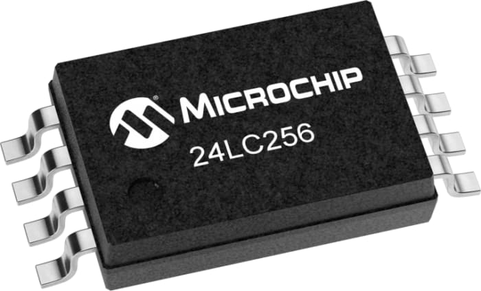 Microchip 24LC256-I/ST, 256kbit Serial EEPROM Memory, 900ns 8-Pin TSSOP Serial-I2C