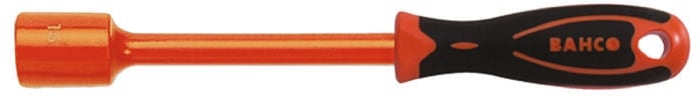 Bahco Hexagon Nut Insulated Screwdriver, 13 mm Tip, 125 mm Blade, VDE/1000V, 245 mm Overall
