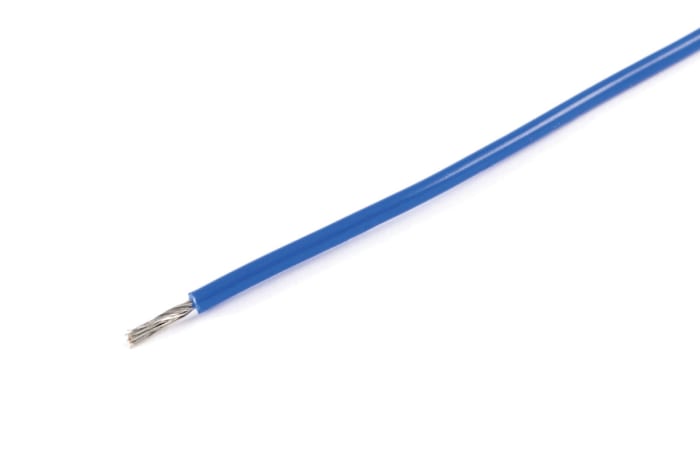 KY33A05B AXINDUS, AXINDUS KY33 Series Blue 1.34 mm² Hook Up Wire, 16 AWG,  19/0.3 mm, 200m, PVC Insulation, 688-4627