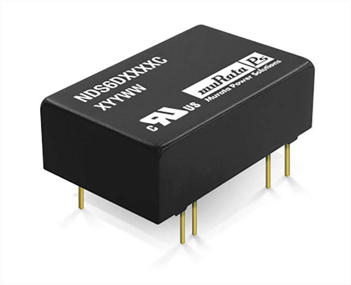Murata İzoleli DC-DC Dönüştürücüsü, 18 → 36 V dc / ±5V dc, 6W, G/Ç İzolasyonu: 1,5kV dc