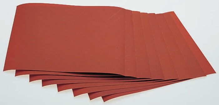 Norton R222 P80 Grit Medium Sanding Sheet, 280mm x 230mm