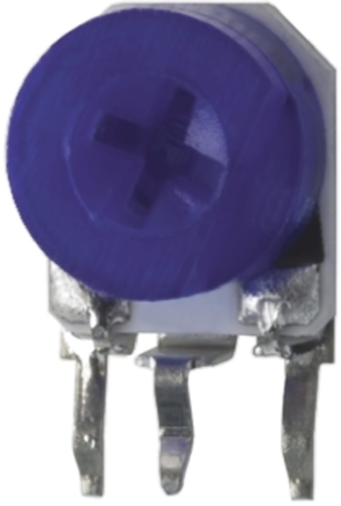 5kΩ, Through Hole Trimmer Potentiometer 1/5W Side Adjust Bourns, 3306W