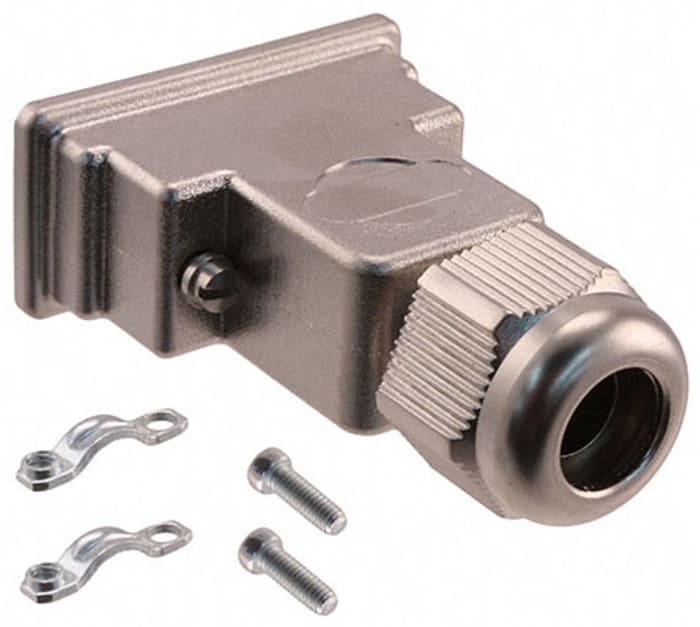 HARTING D-sub Waterproof Series Polymer D Sub Backshell, 9 Way