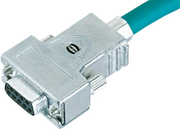 Harting Zinc D Sub Backshell, 9 Way